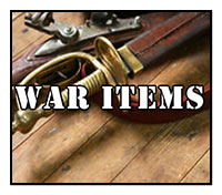 War Relics, War Weapons, War Memorabilia, War Trophies