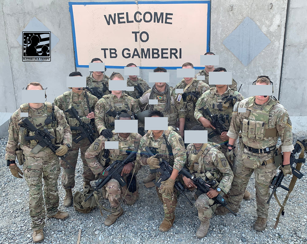 TB Gamberi, Afghanistan, December 16, 2019 – I would like to thank you for showing us your support we really appreciate it.  ~~ Sergio [  ]