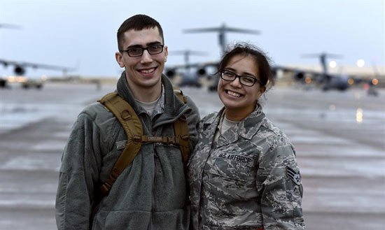 Air Force Senior Airman Matthew Feigum - U.S. Air Force Senior Airman Sylvia Feigum