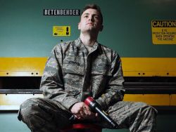 Airman 1st Class Lukas Johnson is an aircraft structural maintenance technician with the 3rd Maintenance Squadron at Joint Base Elmendorf-Richardson. The Phoenix native works with sheet metal, carbon fiber and paint to maintain aircraft structures. 